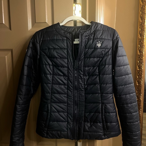 Maserati Jackets & Blazers - Women's Masersti Navy Puffer Jacket